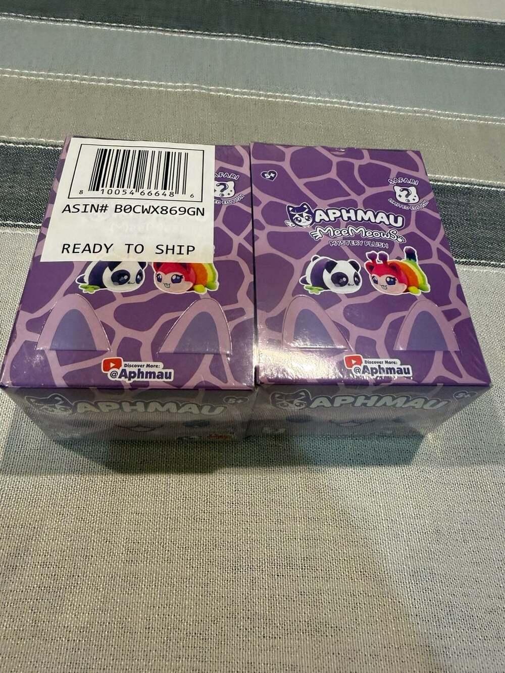 Aphmau MeeMeows Safari Mystery Plush Blind Box Set Of 2